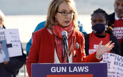 The Gabby Giffords documentary recalls both her recovery and her new role as a gun control advocate.