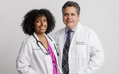 Dr. Valerie Pershad and Dr. Edward Espinosa