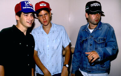 The Beastie Boys, shown in an undated photo, were early rap pioneers. (L. Cohen/WireImage/Getty Images)