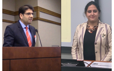 Holocaust and Jewish Studies scholars in India, Navras Aafreedi (left) and Mehak Burza, have differing views on the new Bollywood movie "Bawaal." (Screenshot via YouTube; courtesy Mehak Burza / JTA)