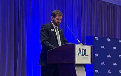 ADL Southeast Director Eytan Davidson began with the history of the ADL. 