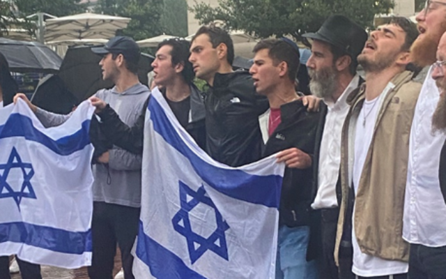 Vigil for Israel Held at Emory - Atlanta Jewish Times