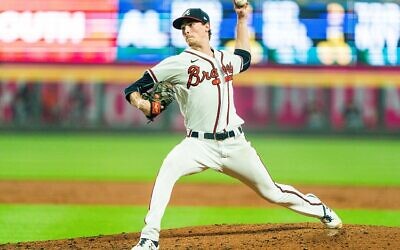 After a stellar regular season in which he went 8-1 with a 2.55 ERA, Braves’ ace lefty Max Fried battled a recurring blister issue in this year’s NLDS, only lasting four innings in his Game 2 start // Photo Credit: Atlanta Braves 