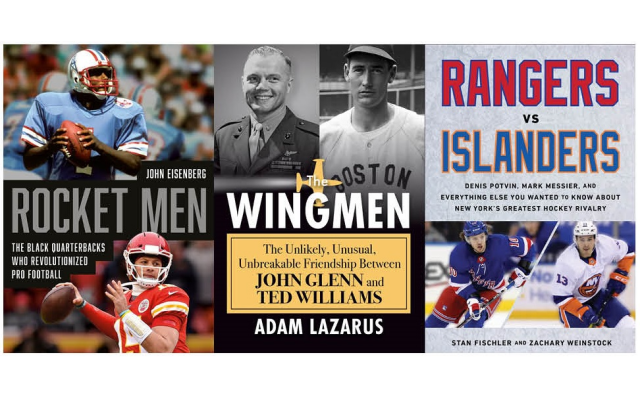AJT sportswriter David Ostrowsky recommends these three sports books as gifts for Chanukah this season.