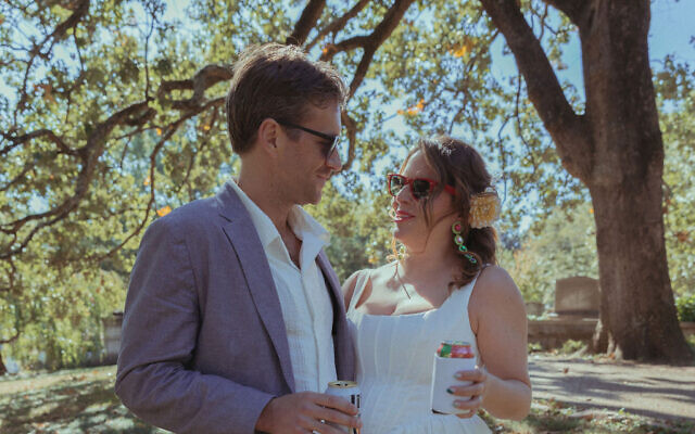 Erin and Kevin share a private toast // Photos by Bewitched and Brewed Photo Co.