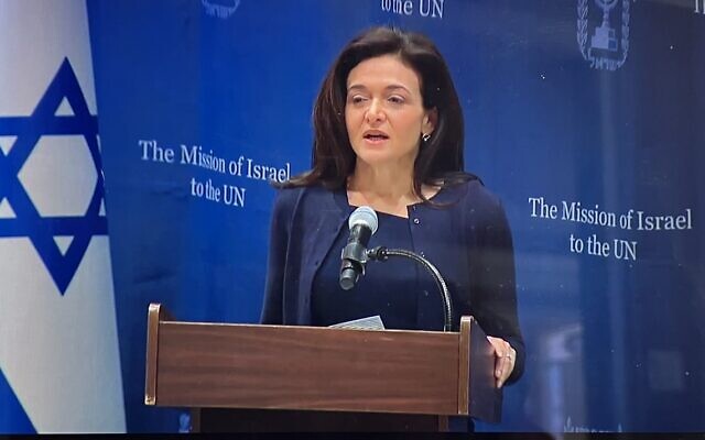 Speaking at the U.N. Women’s hearing, Sheryl Sandberg, founder of LeanIn.Org, stressed that “rape should never be used as an act of war. This truth must be upheld despite the politics of our time.”