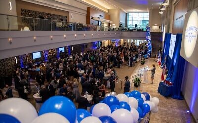 An estimated 800 guests attended the Israel at 75 celebration at The Woodruff Arts Center.