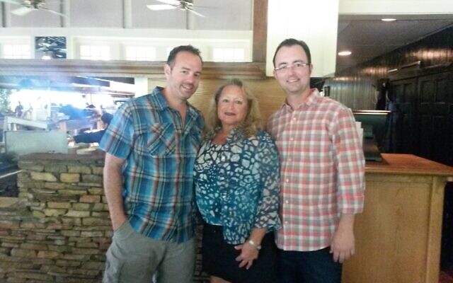 Marlene Colon with her sons, Jonathan and Loren