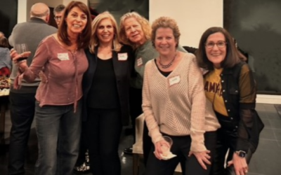 (From left) Jeri Breiner, Carole Krauss, Wendy Lipshutz, Linda Lincoln Diamond, and Charna Perloe