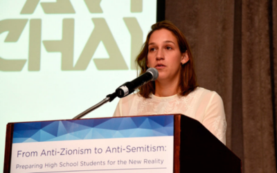 Rachel Fish has been an important advocate nationally for a more aggressive approach to confronting antisemitism in the schools.