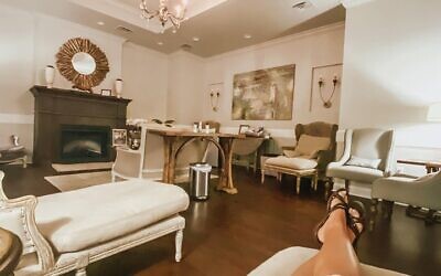 The Woodhouse Spa lounge is welcoming and tranquil.