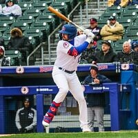 For the second consecutive season, Spencer Horwitz has established himself as one of the top hitters in Triple-A. He now hopes to become part of the Toronto Blue Jays’ long-term plan // Photo Credit: Buffalo Bisons Baseball 