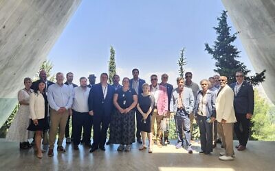 Sandy Springs Mayor Rusty Paul joined a delegation of 12 other mayors on a solidarity trip to Israel.