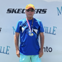 Pickleball champion Mark Levy states that age is “just a number.”