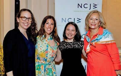 Rabbi Lydia Medwin, Kate Kratovil, Dr. Amanda Cohn, and Sheri Labovitz were the four honored “Sheroes.”  