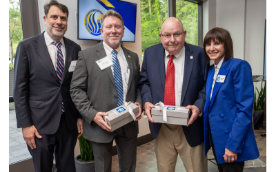 The White Rose Society and Georgia International Law Enforcement Exchange recognized the leadership efforts of former Georgia Bureau of Investigation Director Vernon Keenan and current GBI Director Chris Hosey // Photo Credit: GILEE