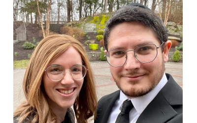 Congregation Ariel’s congregants and the search committee felt that Rabbi Pinchas and Naomi Fink were the practical and soulful choice.