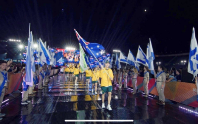Athletes slated to compete in the 2025 Maccabiah Games will have to wait until next July to partake in the event’s grand opening festivities // Photo Credit: 2025 World Maccabiah Games social media