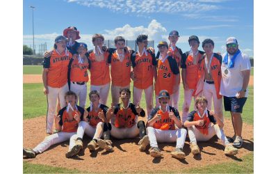Team Atlanta 15U Baseball took home the gold in this year’s JCC Maccabi Games.