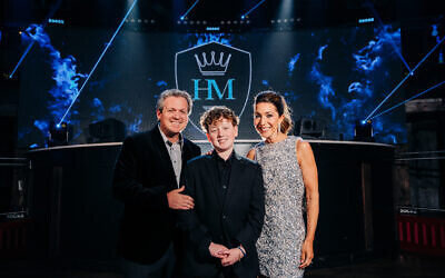 Harrison with parents, Jessica and Rob  // All photos by Grapefruit Photo