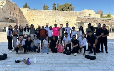 Volunteers with the Atlanta Jewish Xperience group visited several impactful sites on their trip.