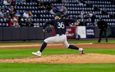 The New York Yankees, a franchise with an exceptionally massive Jewish fanbase, have several members of the organization, including pitcher Harrison Cohen, with strong Jewish roots // Photo Credit: Heidi Kearney