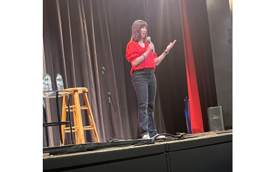 Ophira Eisenberg poked fun at reviews of Atlanta’s tourist attractions.
