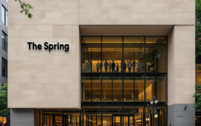 An artistic rendering of a new building for The Spring, which hopes to become a Jewish community center for intown Atlanta.