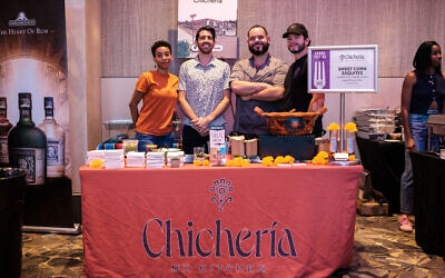 Chicheria Mexican Kitchen proudly displays the grand fork to mark their win in Best Tasting category.