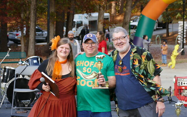Shofar So Good won second place in the Best Brisket category. Shofar So Good also took home the award for Best Team Name. Shofar So Good won second place in the Best Brisket category. Shofar So Good also took home the award for Best Team Name.