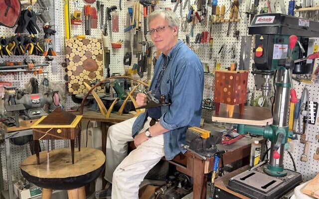 Doug Pisik in his workshop surrounded by his tools and creations // All photos by Doug Pisik Doug Pisik in his workshop surrounded by his tools and creations // All photos by Doug Pisik