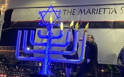 Congregation Ner Tamid, a URJ Reform congregation located in Marietta, will celebrate a major milestone this year with its 10th Annual Marietta Square Menorah Lighting on Dec. 20.