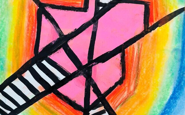 Lucy Isenberg
Parents: Maggie and Jason Isenberg
Age: 9
Artwork Title: Cubist Dreidel