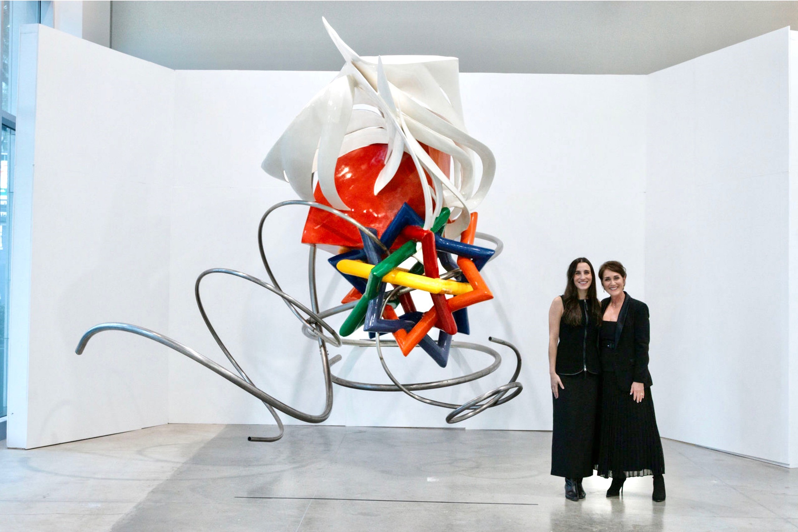Cohn Brings Stella Sculpture to Buckhead - Atlanta Jewish Times
