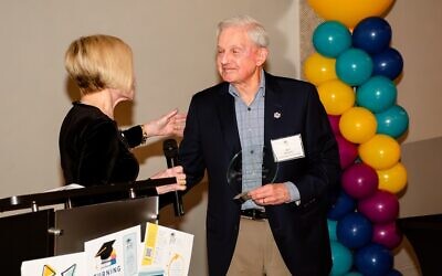 Marianne Garber praises Bob Thompson’s wisdom and humility.