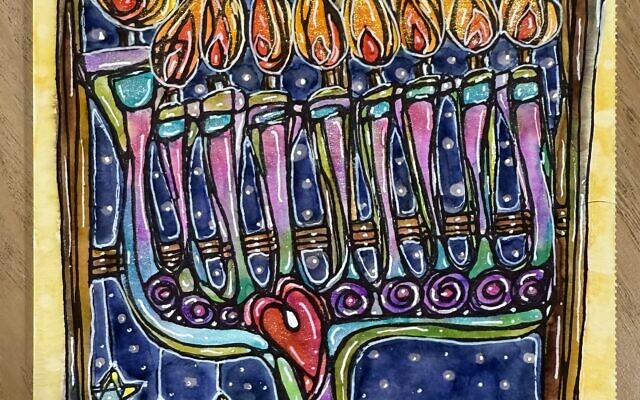 Robyn Diamond
Age: Adult
Artwork Title: Chanukah Window