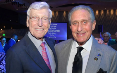 Bernie Marcus (left) and Arthur Blank launched their support of the Avalon Action Alliance with individual gifts of $20 million each.