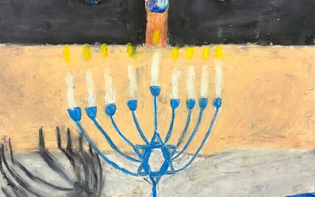 Julia Drishpon
Parents: Alyssa and David Drishpon
Age: 14
Artwork Title: Chanukah Light