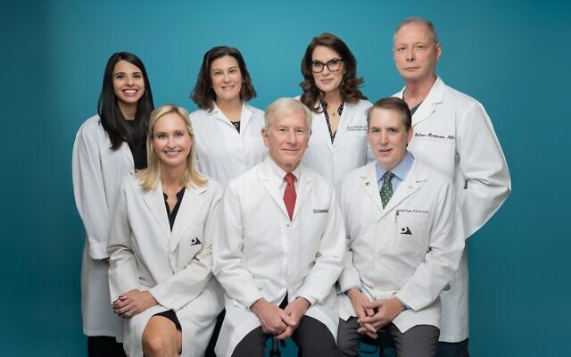Front from left: Dr. D. Scott Karempelis; Dr. Ashley Curtis; Dr. Joseph Payne; Back from left: Danna Dennis Calder, M. M. Sc., PA-C; Mara P. Grosswald, PA-C; Ines Karempelis, PA-C; Del Henderson, PA-C