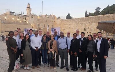 The delegation of 19 spanned politics, race, gender, and religion.