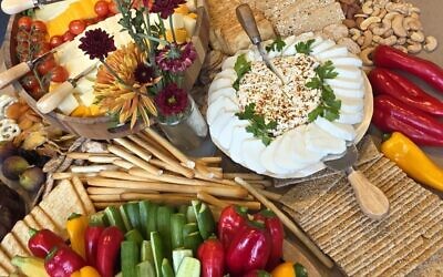 This series of grazing boards shows Pinson’s creativity. This series of grazing boards shows Pinson’s creativity.