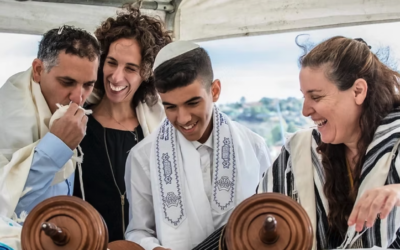 Rabbi Michal Ratner Ken Tor (right) serves the 10,000 people who live in the Megiddo areas of northern Israel.