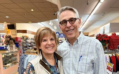Phil and Susan Perlis make for a good team, but they don’t discuss store business at home.