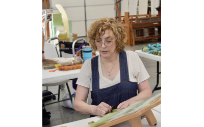 Debbie Held is an internationally renowned fiber artist. Debbie Held is an internationally renowned fiber artist.