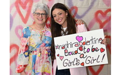 Nashira founder Debbie Derby and keynote speaker and Girls Girls founder Izzi Friedman // Photo by Beth Intro