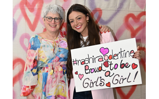 Nashira founder Debbie Derby and keynote speaker and Girls Girls founder Izzi Friedman // Photo by Beth Intro
