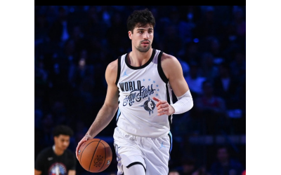One of the most intriguing narratives of this past NBA All-Star Game was the first-ever Israeli representation, courtesy of Portland forward Deni Avdija // Photo Credit: Portland Trail Blazers social media