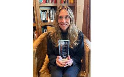 Atlanta physician and author Dr. Mimi Zieman was honored with the Georgia Author of the Year Award for Memoir.
