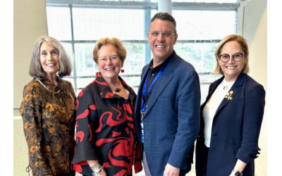 (From left) Phyllis M. Cohen, Hadassah Greater Atlanta past president and advisor; Abby Ginzberg, film director; Kenny Blank, Atlanta Jewish Film Festival executive & artistic director; Esther Panitch, Georgia State Representative, House District 51. 