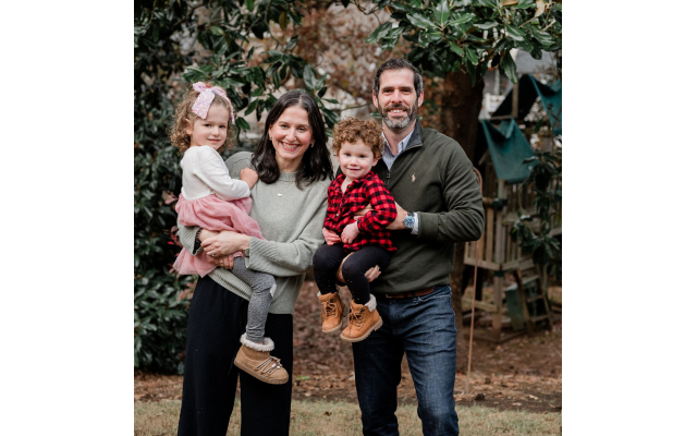 Jacob Shmukler pictured with his wife and children. Jacob Shmukler pictured with his wife and children.